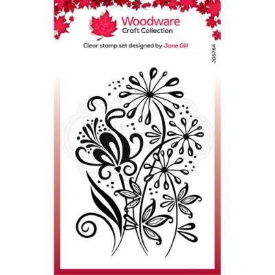 Creative Expressions Clear Stamp - Curly Petals